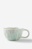 Taza de rayas